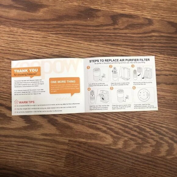 KEEPOW 10201F Filter Replacement for Air Purifier GermGuardian AC4825 NEW - Picture 6 of 7